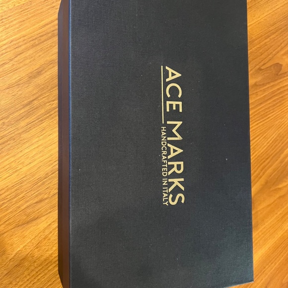 Ace Marks Travel Sneaker Handcrafted Italian Leather size 8.5 - Picture 7 of 13